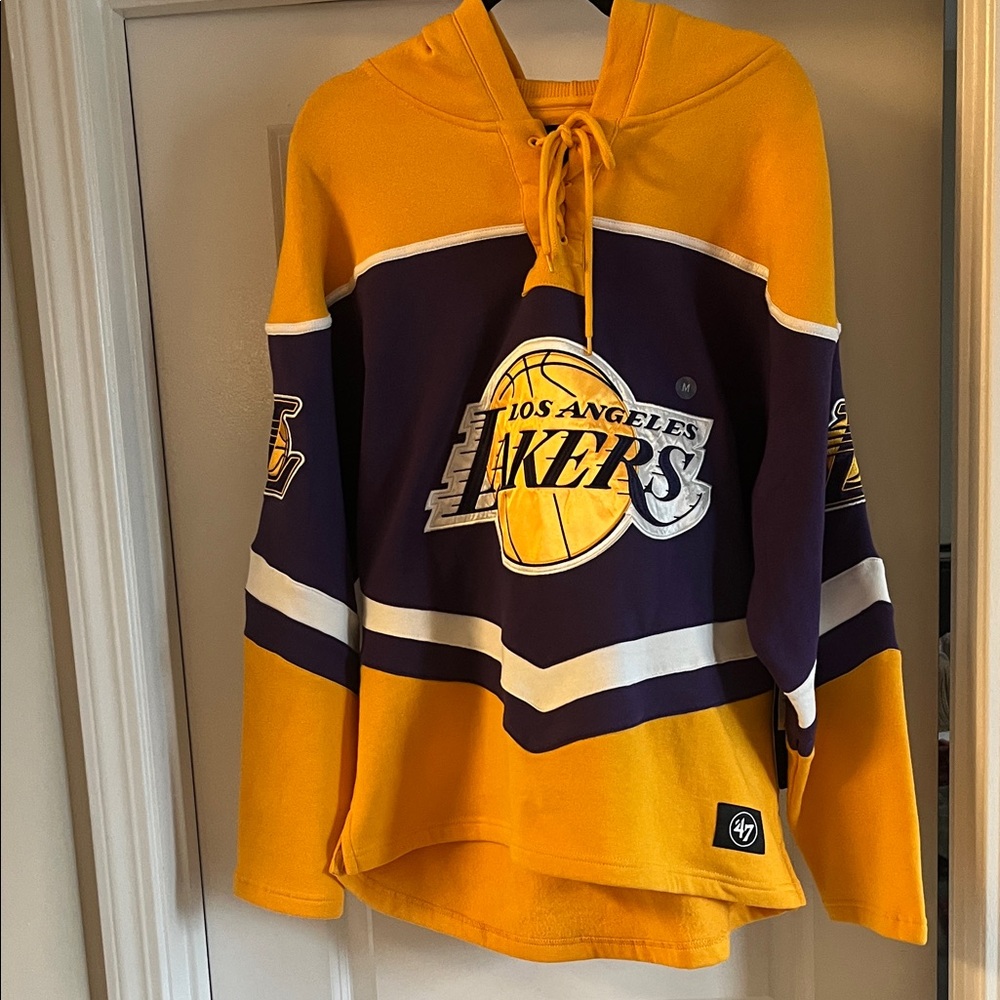 47 Brand Lakers Hoodie